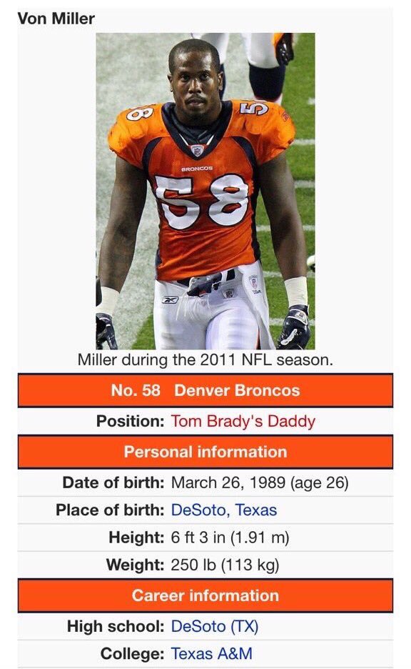 von miller college jersey