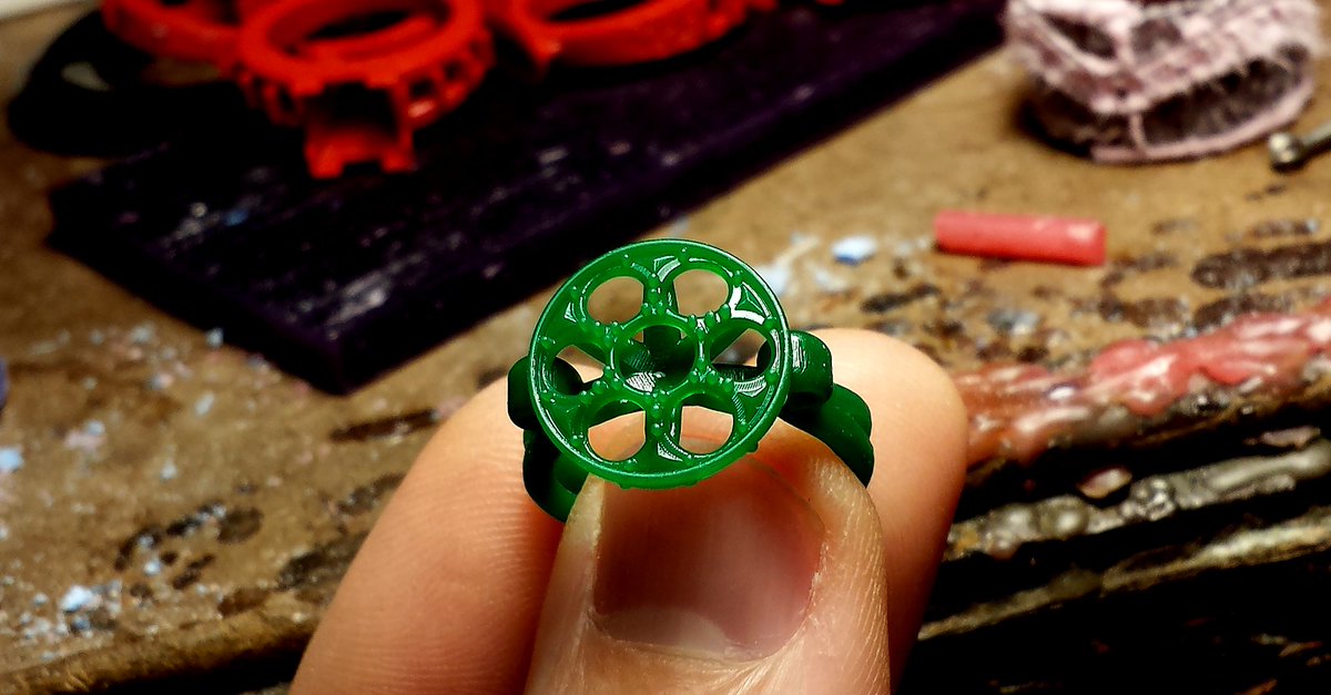 TajsJewelry's tweet photo. #alternativejewelryshop #rawcasting #3dprinting #b9creator #14krosegold https://t.co/e8TM15gPvS