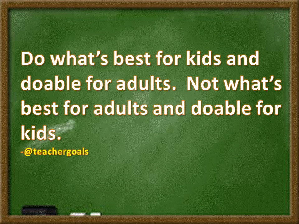 #teachergoals #kidsfirst