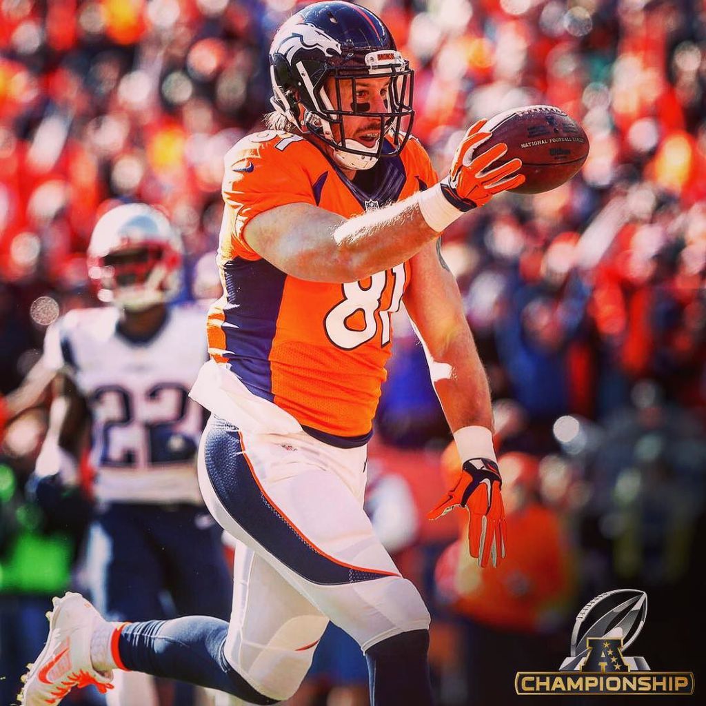 NFL @nfl: No. 18 to No. 81 = 6! #BroncosCountryPlayoffs 📷: @tapiaphoto/NFL instacelebs.net/top-brands/nfl…