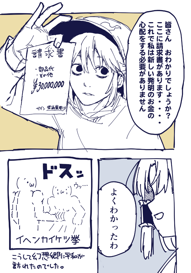河城にとりの開発費の稼ぎ方 