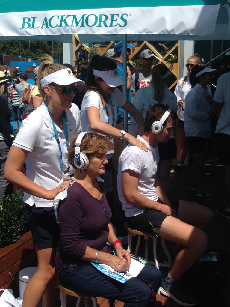 Mezza_90's tweet image. Monday at the Oasis @Blackmores @AustralianOpen #IWillBe