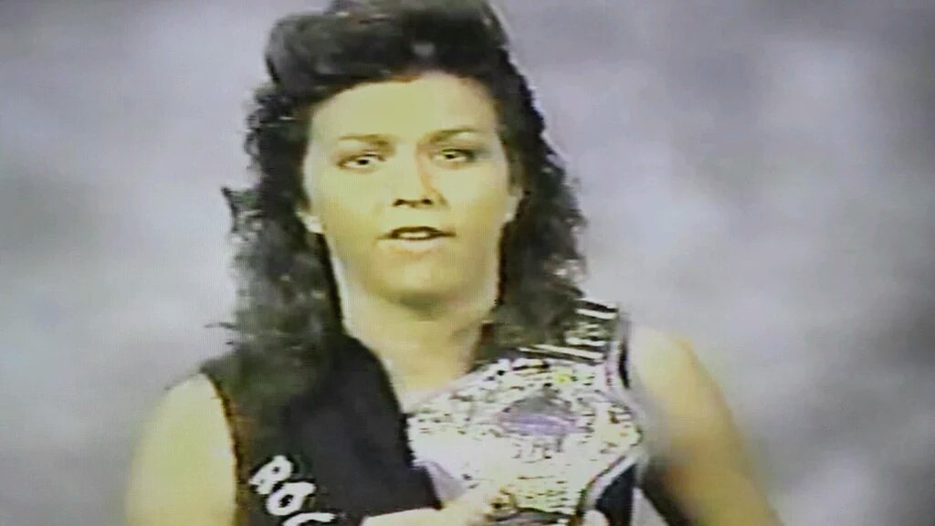 80sCreativeTeam's tweet image. For the ladies, it doesn't get bigger than this!  This one is for all the marbles! #RockinRobin #WomensChampionship