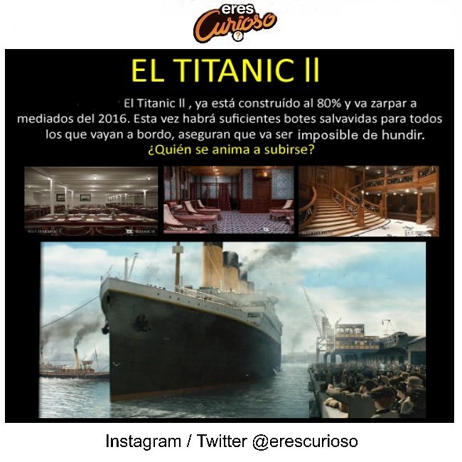 EresCurioso's tweet photo. #Titanic https://t.co/mOpwNnWJMs