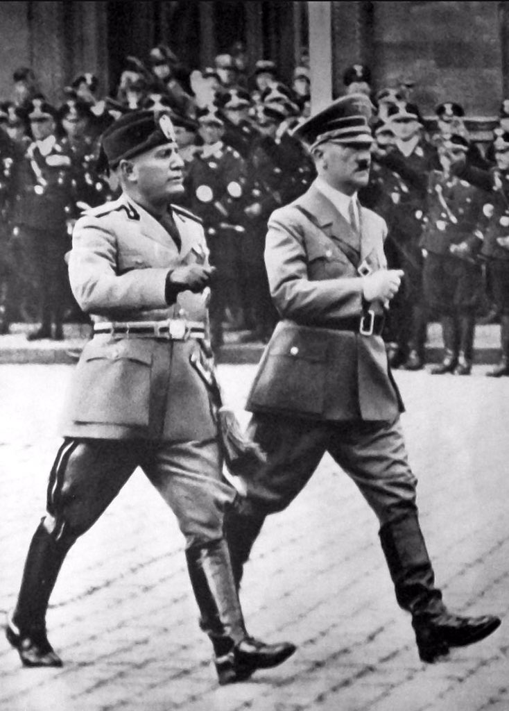 Benito6644's tweet photo. Me and Hitler running from the police as he just helped me escape from jail #justanotherdayattheoffice #Thanksbro https://t.co/Z2O9Mtnhn7