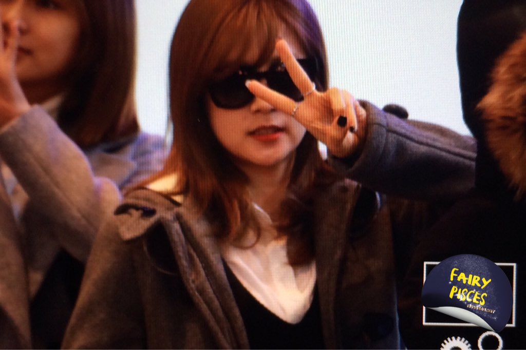 [Preview] 160125 #Apink Taiwan Airport Departure. Chorong  Cr: Fairy Pisces