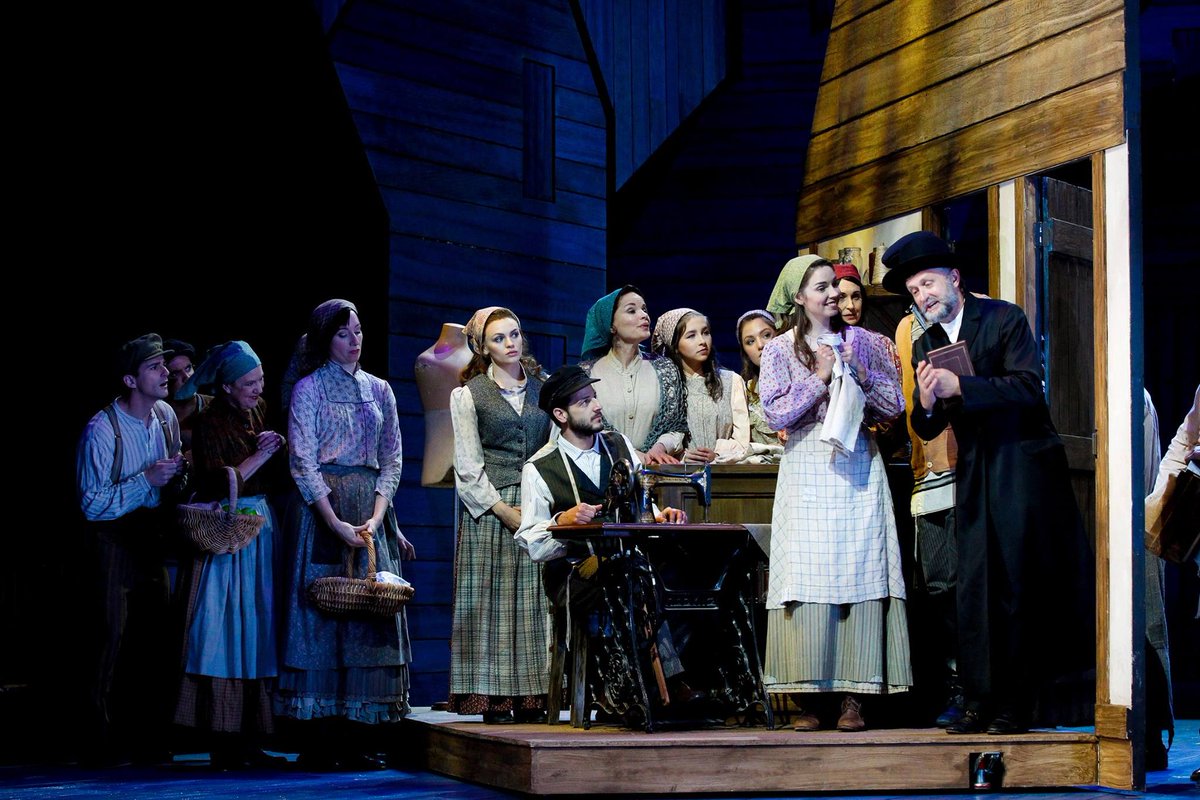 CapitolSydney's tweet image. We 💗 these @FiddlerInOZ production shots (by Jeff Busby)! @CapitolSydney from 23 March. #FiddlerOnTheRoof #Sydney