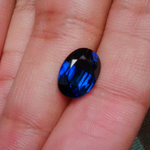 Blue Sapphire Ceylon 3.51crt
