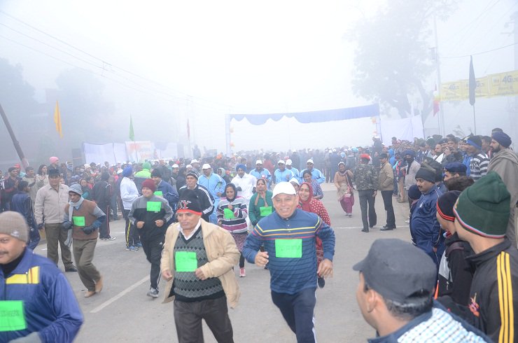 #AmbalaMarathon #RakshaSampada Ambala Marthon a grand celebration...