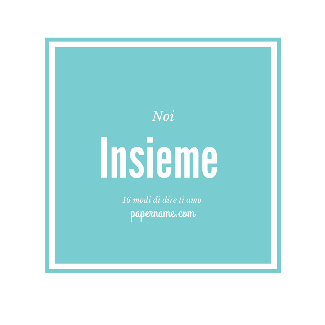 papername's tweet photo. 16 modi di dire TI AMO #16modididiretiamo #papername.com qual è il tuo? 
prova su https://t.co/0VGHJmp0fx https://t.co/I37EfQMCll