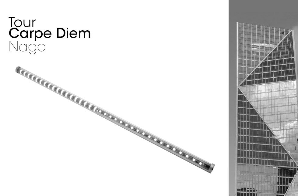 Réglette LED, modèle NAGA, pour la tour Carpe Diem à la <a href="/laDefense/">la Défense (92)</a> 
soka.com/produits/solut…