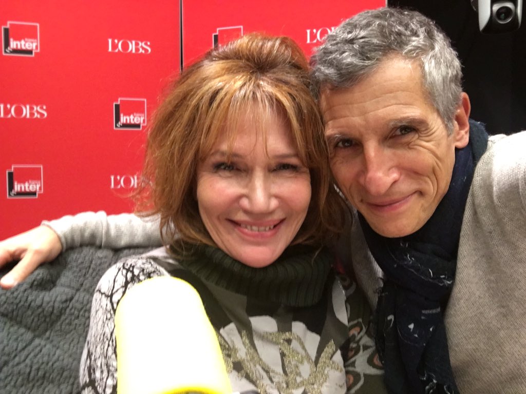 Nagui's tweet image. La fiction télé à l'honneur @LaBOInter avec #SergeMoati et la délicieuse @clementinecelar