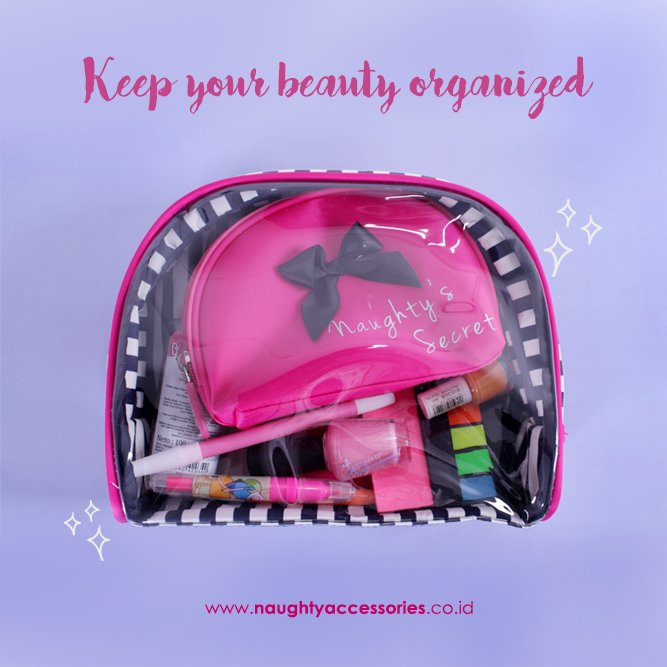 Naughty_Acc's tweet photo. New product! Cosmetic pouch organized, Rp.89.900. #NaughtyItems https://t.co/al5ZvbHMh2