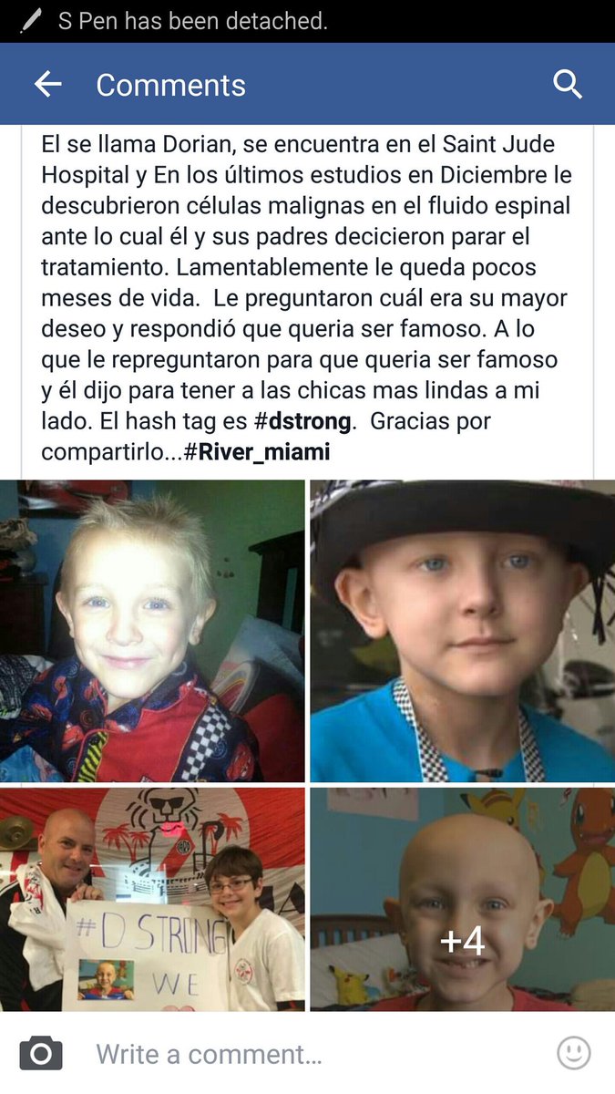 florbarre21's tweet photo. Todos RT × Dorian! #DStrong @River_miami @RiverLPM @pmonumental @CARPoficial @pablobarre @laubfal @BeatrizAllocco https://t.co/WT9BgoFvfN