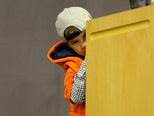 13HSSports's tweet photo. Peyton Manning brings adorable son to postgame press conference https://t.co/zAeEhEKdcD https://t.co/twPed1eNzd
