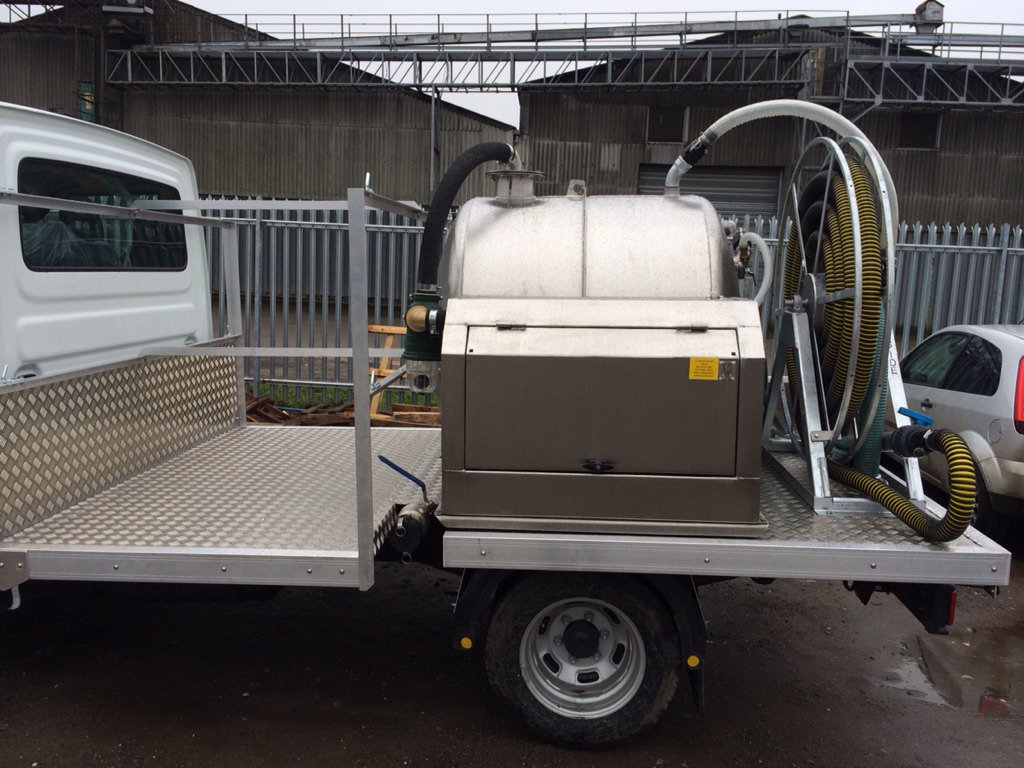 200/80 fitted to a #iveco #daily #portable #toilet servicing equipment at #Rapide #tankers