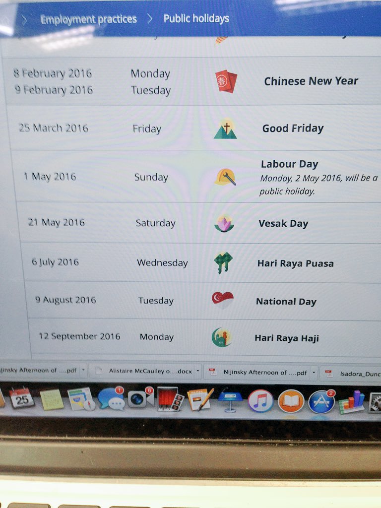 ssempiternal's tweet photo. days to look forward to / avoid going out on for the rest of 2016🖖🏽 ( + deepavali &amp; Christmas o'course😝 ) https://t.co/3bujLV3FlC