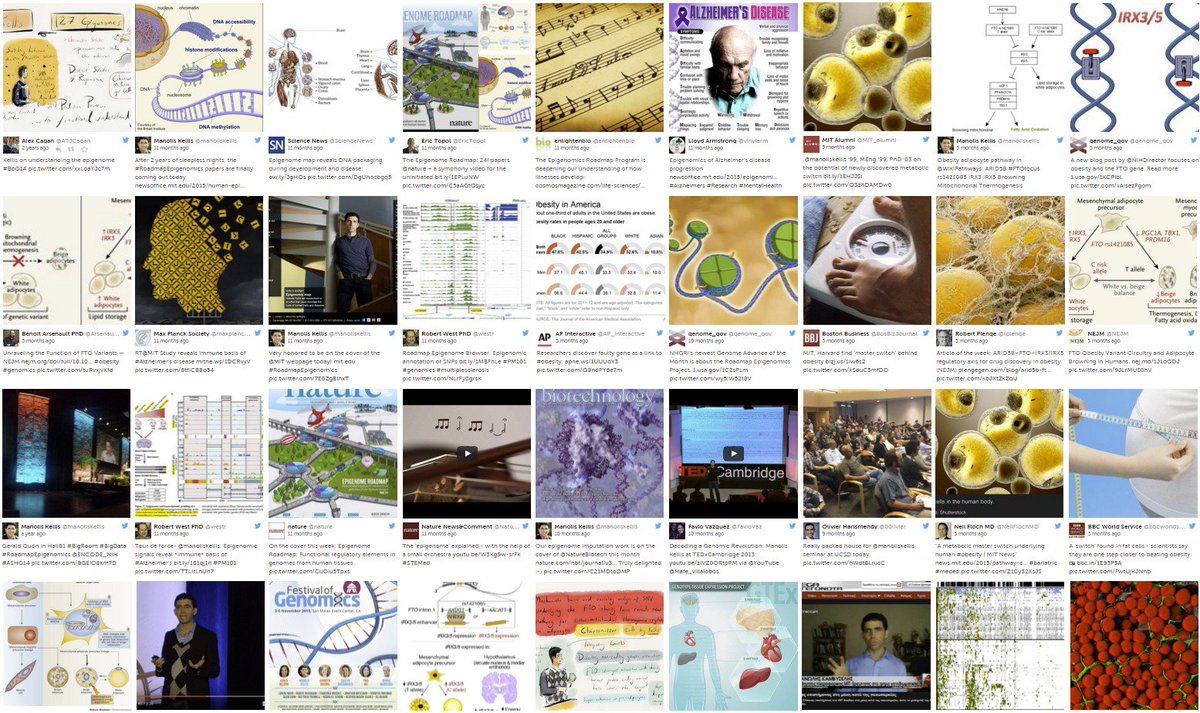 Manolis Kellis tweet media