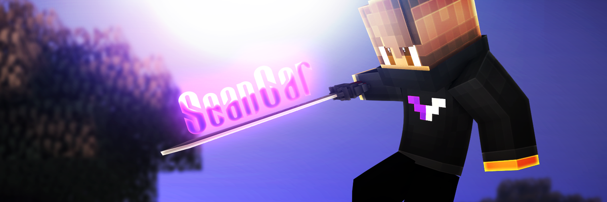 spenzgfx's tweet photo. Banner for @SeanCarMCPE https://t.co/Z90t5Gu9U0