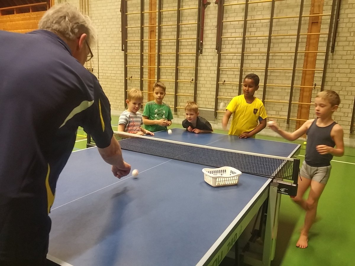 Groep 3/4 op weg om een echte 'Table Star' te worden!#NTTB