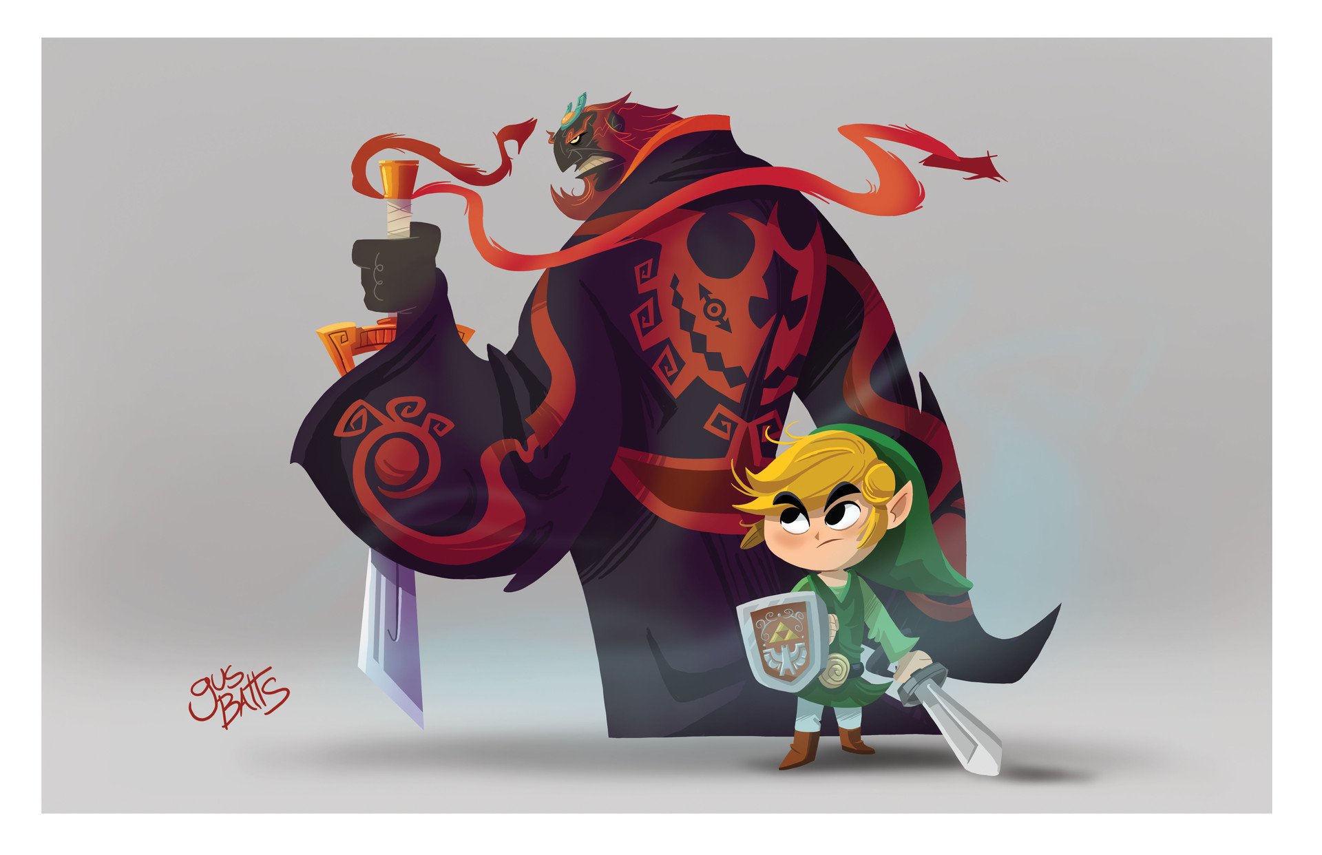 ArtStation - Link - The Legend of Zelda Wind Waker