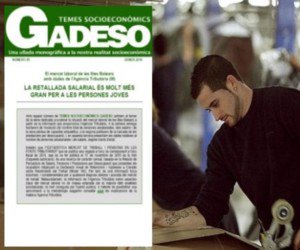FGADESO's tweet photo. Nou Temes Socioeconòmics: Salaris juvenils a la baixa
https://t.co/OeBNYm0jgk https://t.co/DKr5ZkLRTv