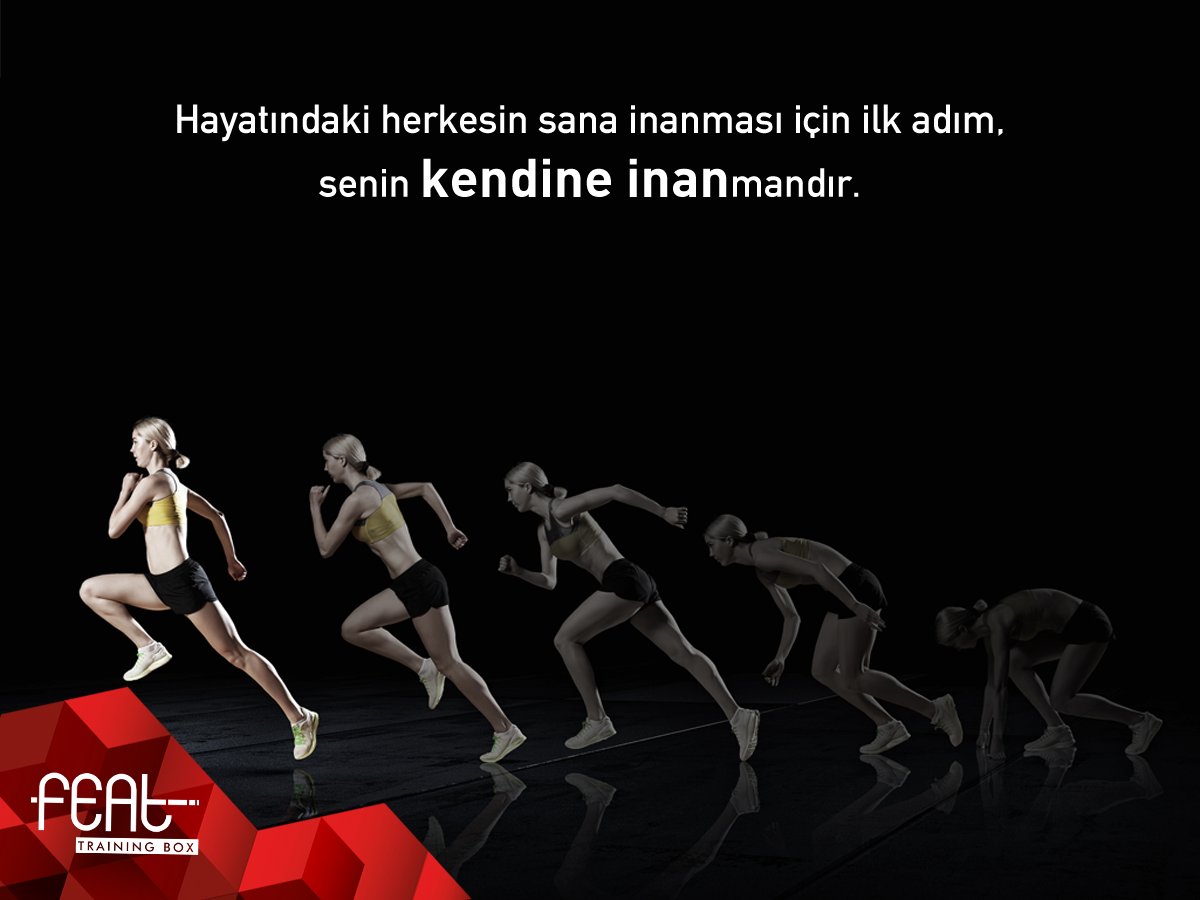 Feattrainingbox's tweet photo. Hayatındaki herkesin sana inanması için ilk adım, senin kendine inanmandır. https://t.co/3Emv2xStKj