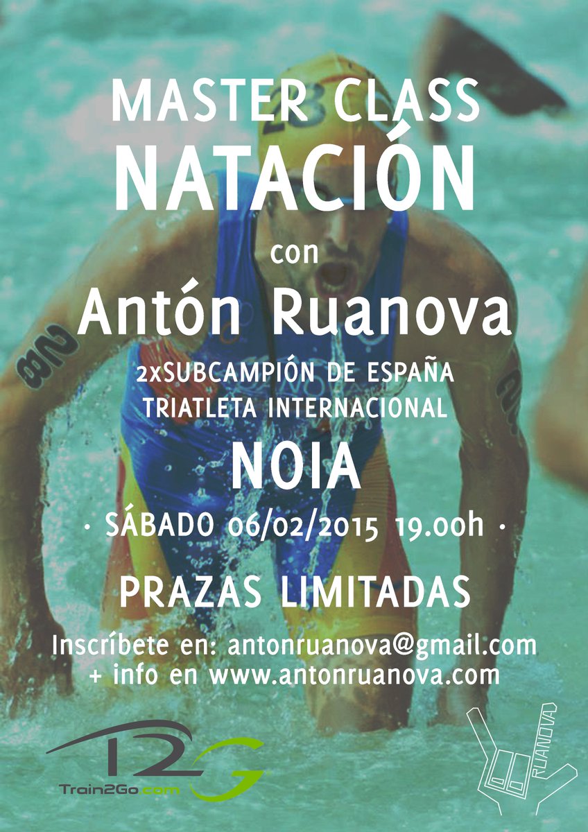 campeonesenropa's tweet image. Queres darlle un impulso a natación? É a tua hora #MasterClassNatación 06 Feb en Noia +info: antonruanova.com/2016/01/master…