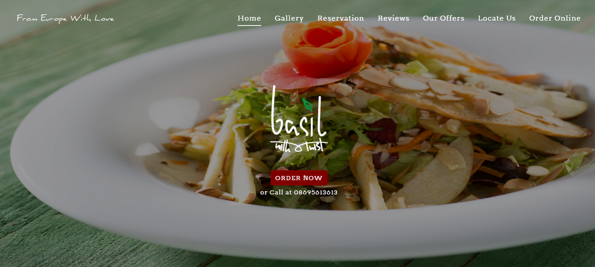 BasilWithaTwist's tweet photo. Visit a website - be our guest!
Make online reservations, #order favorite food:

https://t.co/VhJ0bIsWXz 

#Chennai https://t.co/uzG6gBaoME