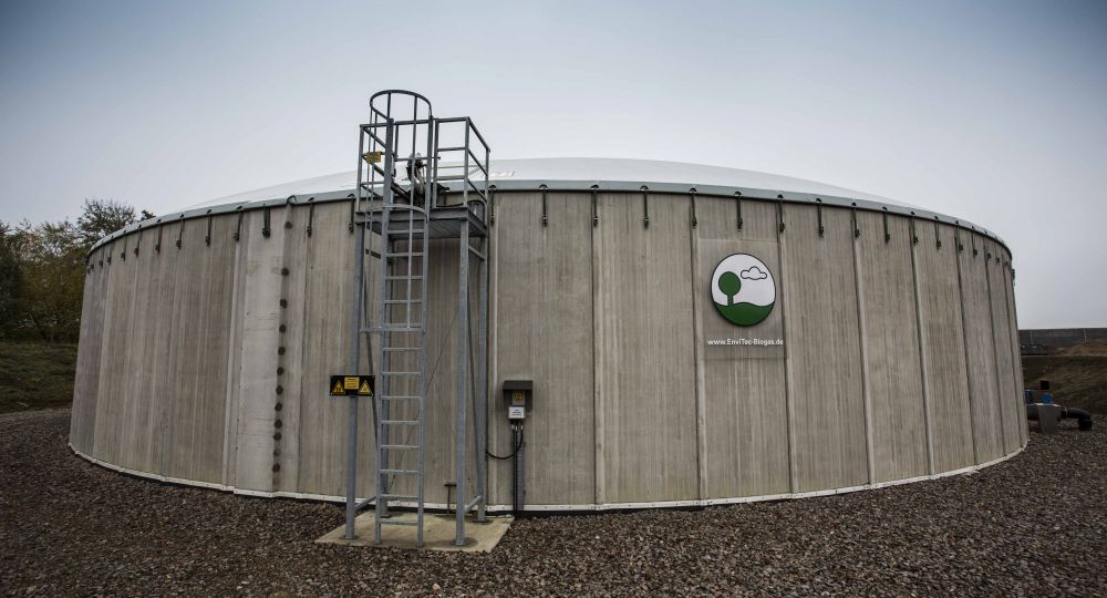 First annoversary of the biogas plant Allpress Farms in Cambridgeshire (UK) x.com/Cleantechonomi…