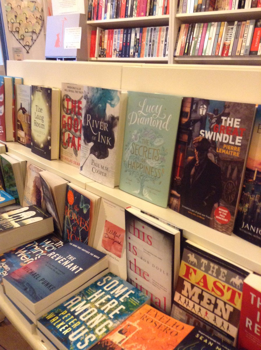 Early copies spotted yest by daughter in @waterstonesbath and @mrbsemporium. They're out there! #SecretsOfHappiness
