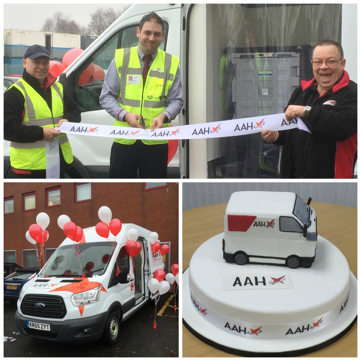 yourAAH's tweet photo. #PharmaVan II arrives at AAH #Glasgow! https://t.co/X6NuYrHvF5