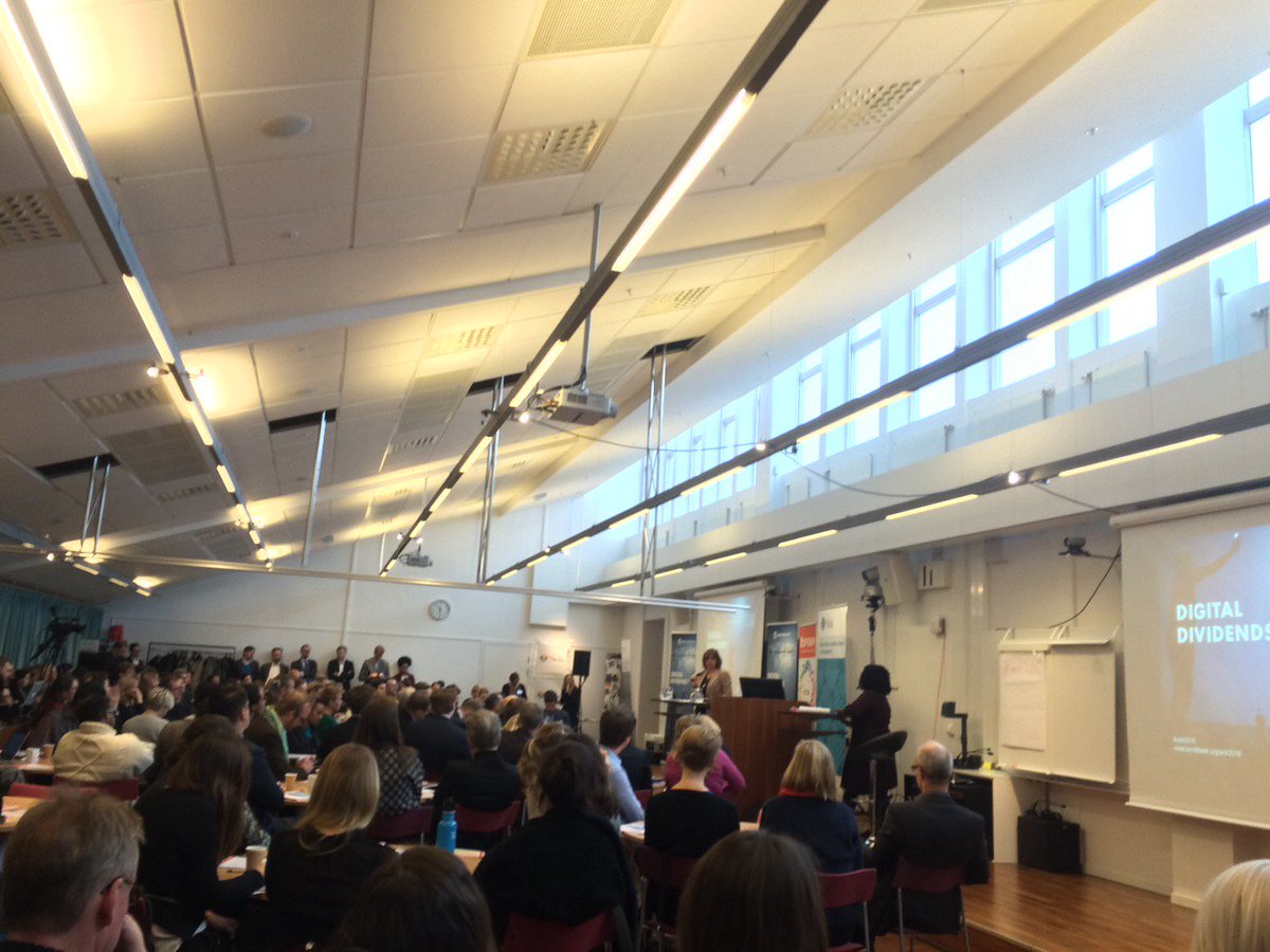 Myrsini_G's tweet photo. At SIDA's HQs - launch of WB development report #ICT #Stockholm #WDR2016 https://t.co/RpCPEcYVto