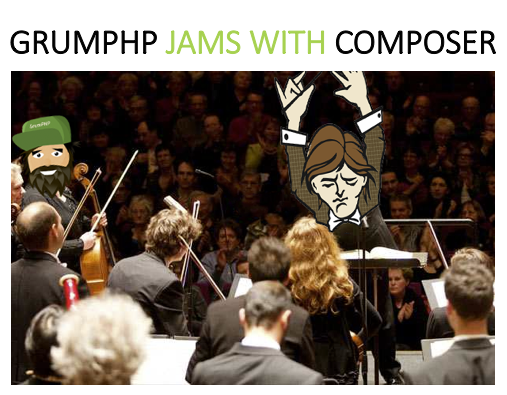 GrumPhp's tweet photo. GrumPHP is fully integrated with #Composer. Check out the new composer task at https://t.co/OWj3x1runf #php https://t.co/mSkNviR3t3