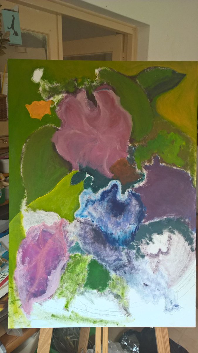 stanleenelsonuk's tweet photo. Working on a new painting from start to finish :-) #art #artblog #painter #gallery #artcritic #artlover https://t.co/pc3Z4pOJfZ