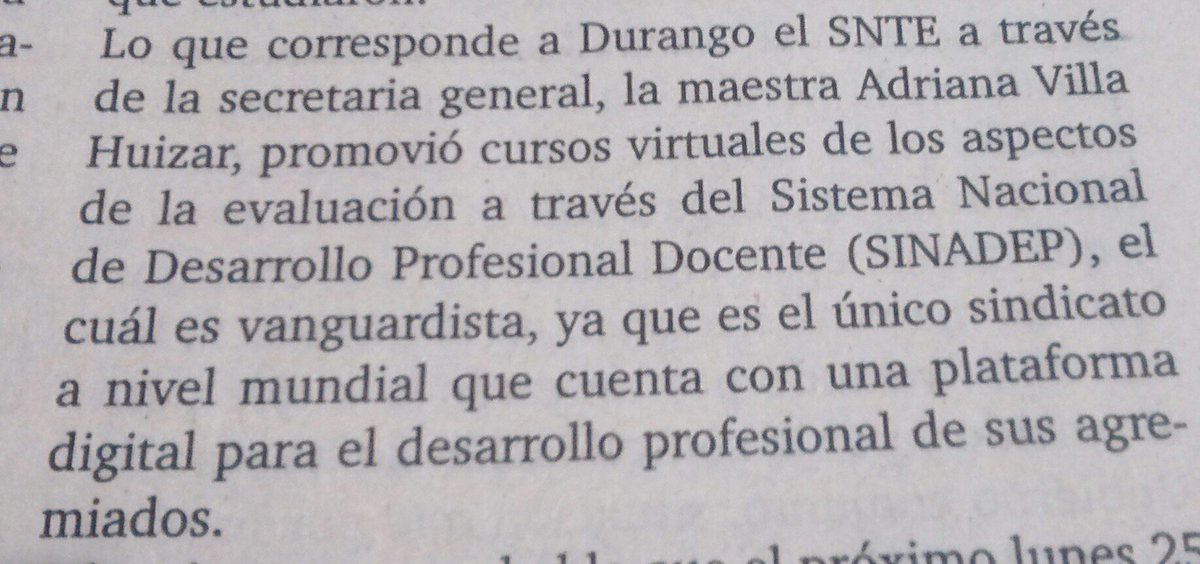 jorgesnte12's tweet photo. #EstaPasando @Mercykarla @Samarah08 @LICNEWMAN @lupita_irigoyen @helucaso73 texto del sábado @snte12c https://t.co/tqRzeTzE5e