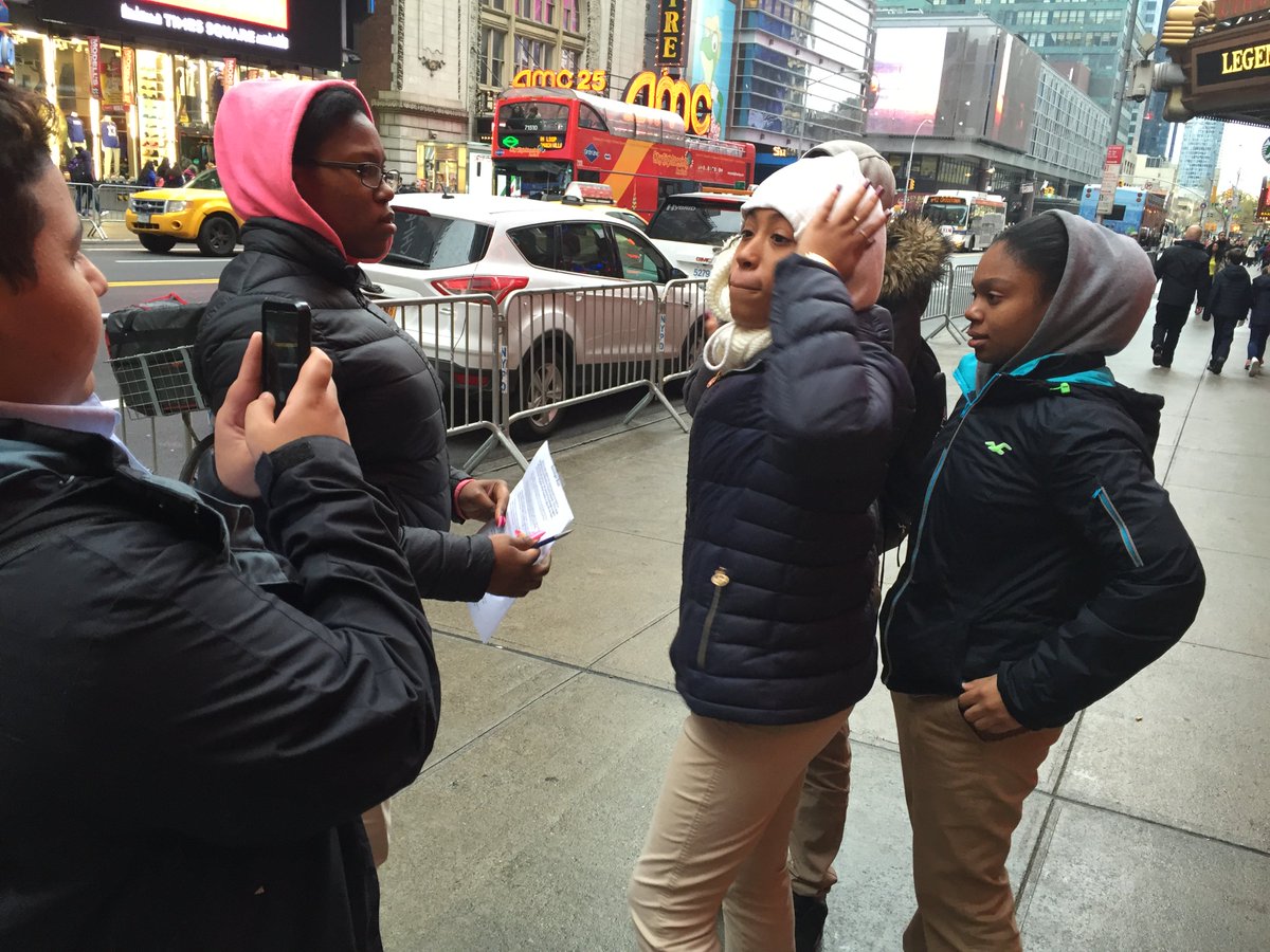 SummitAcademyCS's tweet image. Our HS Theatre scholars exploring the Theatre District!