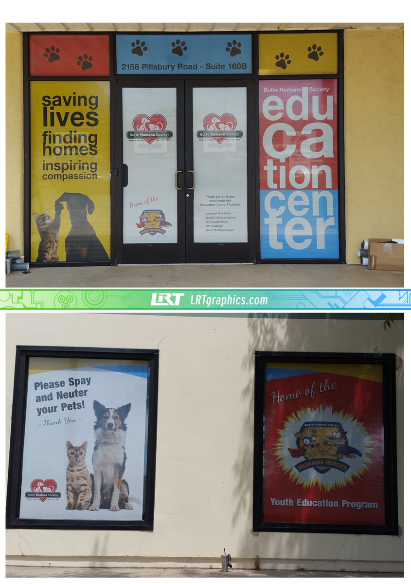 LRTGraphics's tweet image. .@lrtgraphics was proud to donate 100% of our time and materials to the .@buttehumane goo.gl/oOzHCC