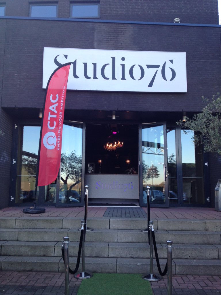 CTACNV's tweet photo. Klaar voor de Ctac kick-off @Studio76live #ctackickoff https://t.co/wjVOLVPzmT
