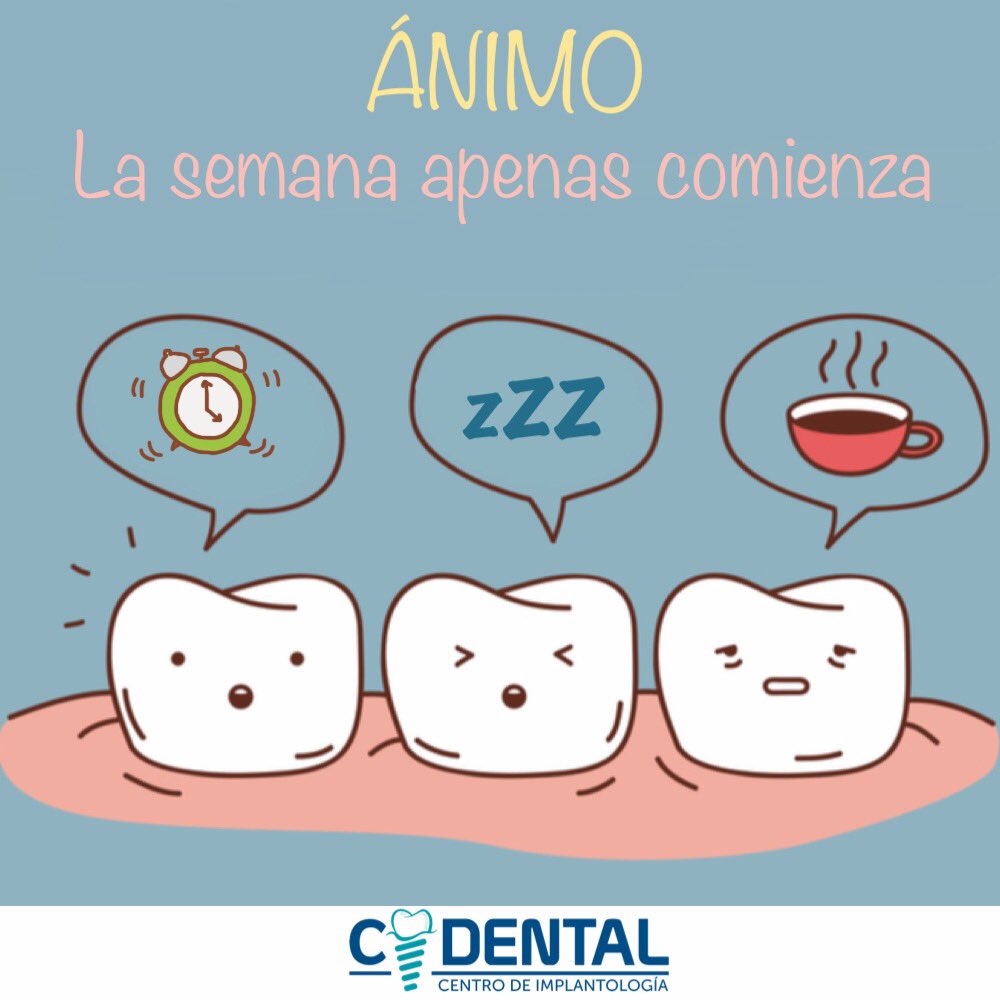 Cidental_cl's tweet photo. FELIZ LUNES!!! Una sonrisa saludable le alegra el día a cualquiera :D #cidental #dentista #chile #santiago #scl https://t.co/NeTWnprxX6