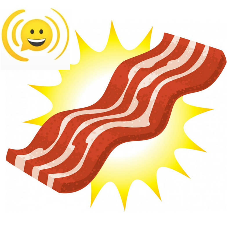 EmojitonesApp's tweet photo. Can't wait for the #bacon #emoji!  #Emojitones will deliver the pic plus yummy sizzle sound! #NationalBreakfastWeek https://t.co/ioJ622qx3U