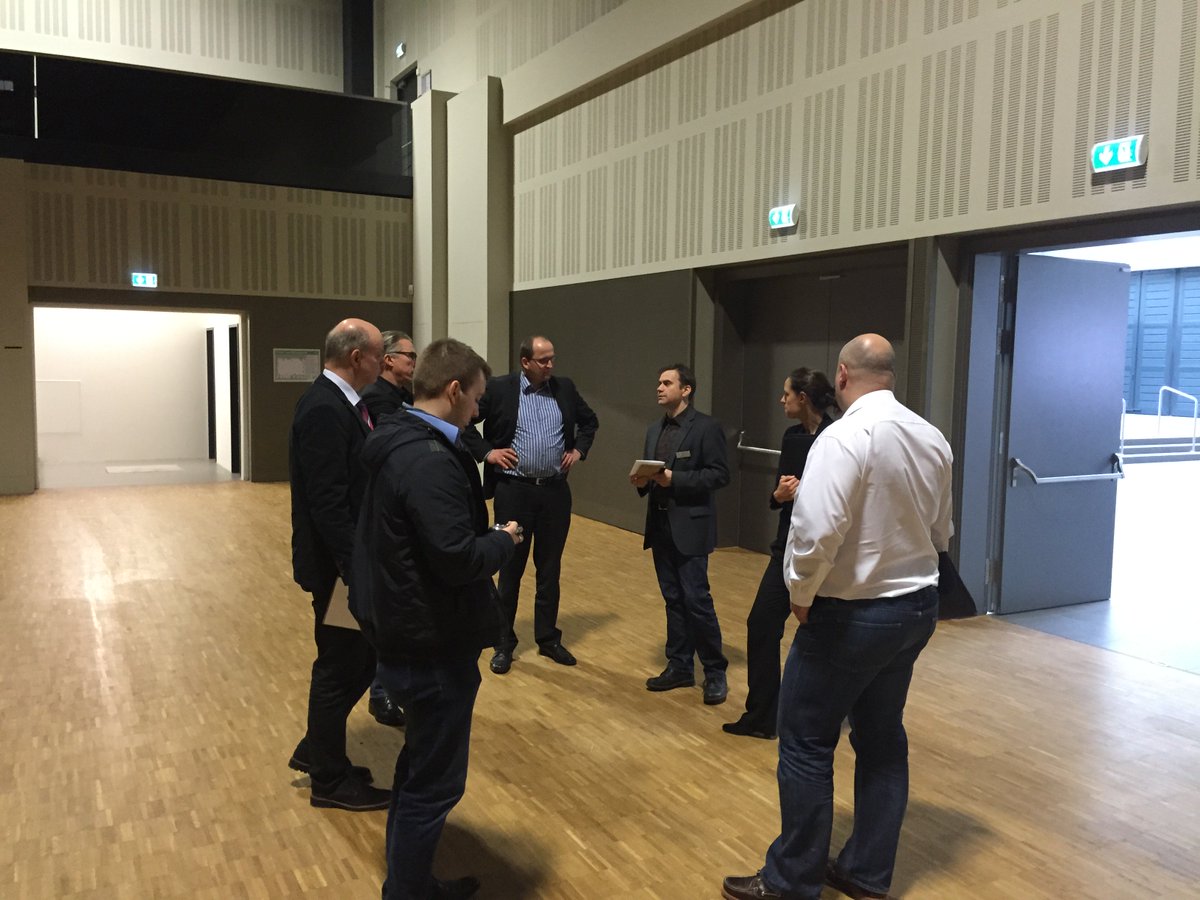 Intergalva's tweet photo. #Intergalva 2018 exhibitors get an early look at facilities at #estrelberlin https://t.co/CpFFOYCcBt