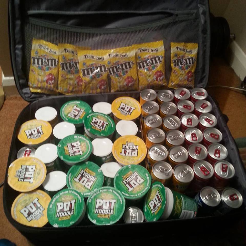 Getting back to Uni after a weekend at home...