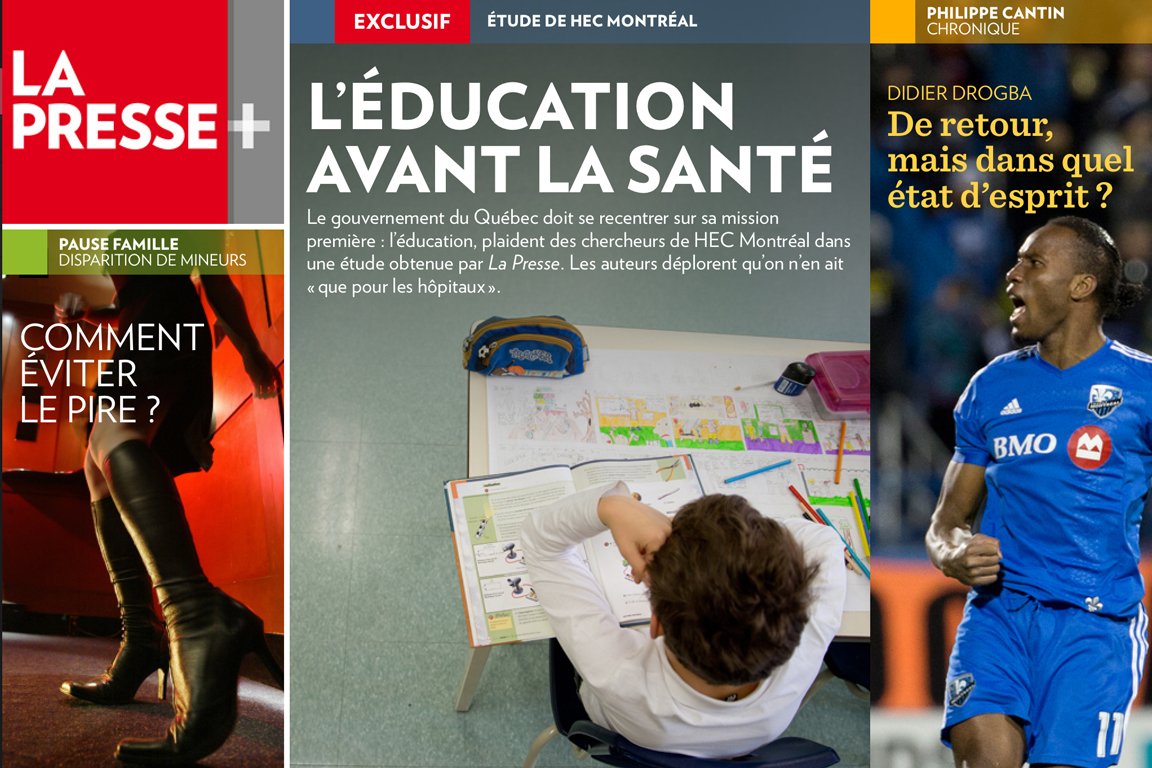 Québec doit retourner à sa mission première: l'éducation, plaident des chercheurs de HEC Montréal #lapresseplus
