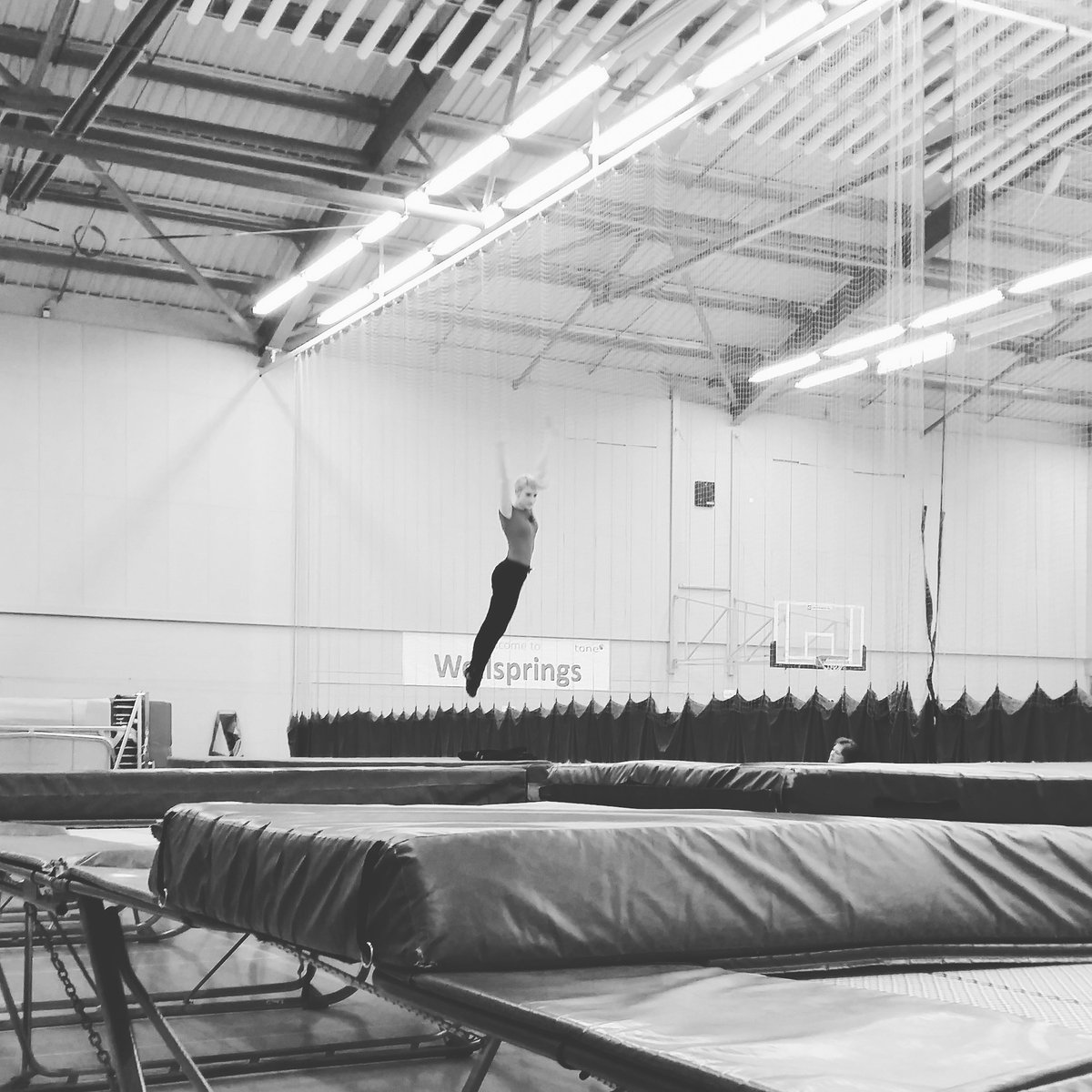 HuishSU's tweet image. Great morning with @HuishSport trampolining! #huish #sport