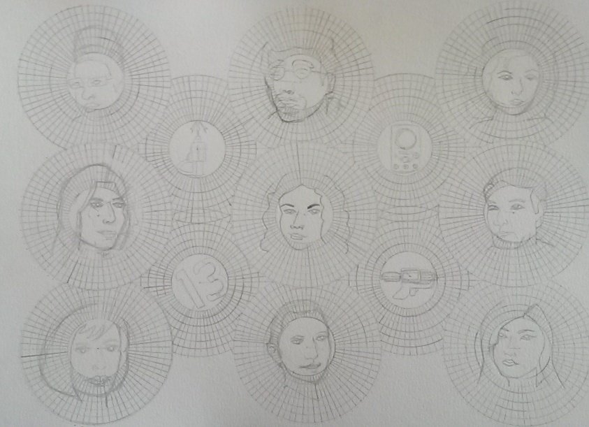 ShowMeFamily's tweet photo. Here we go. The #Warehouse13 #CrapArt #CrapMandala from Hell. 😧 https://t.co/Tk4rX5tc9a