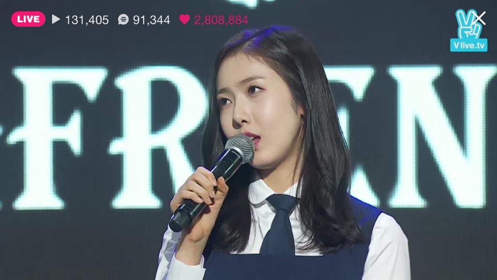 SinB_TH's tweet photo. [CAP] 160125 #SinB #신비 #GFRIEND #여자친구 @ Gfriend Comeback Special Live
#Snowflake #Rough https://t.co/xpK1R3YHgA