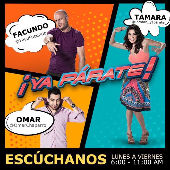 yaparateoficial's tweet image. El #TemaMásTempranero de hoy es #TípicoQue... ¡Participa! @tamara_yaparate @facufacundo @OMARCHAPARRO @Drdesconocido