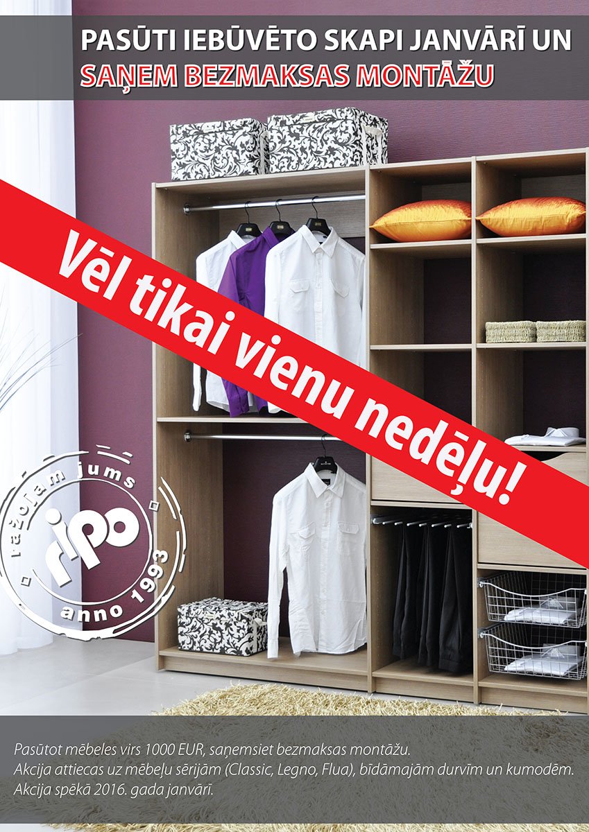 ripo_lv's tweet image. Gaidām Jūs Lāčplēša ielā 14, Katlakalna ielā 11 un T/C Spice Home 2. stāvā #ripo #free #assembly #DealoftheDay