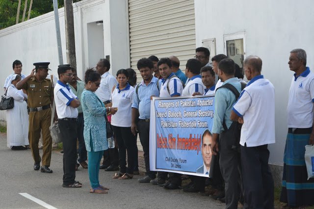 jesudasansl's tweet photo. Sri Lankan Civil Society demands release of Pakistan activist Saeed Baloch
#nafso #negombo https://t.co/hYgMyn85wA